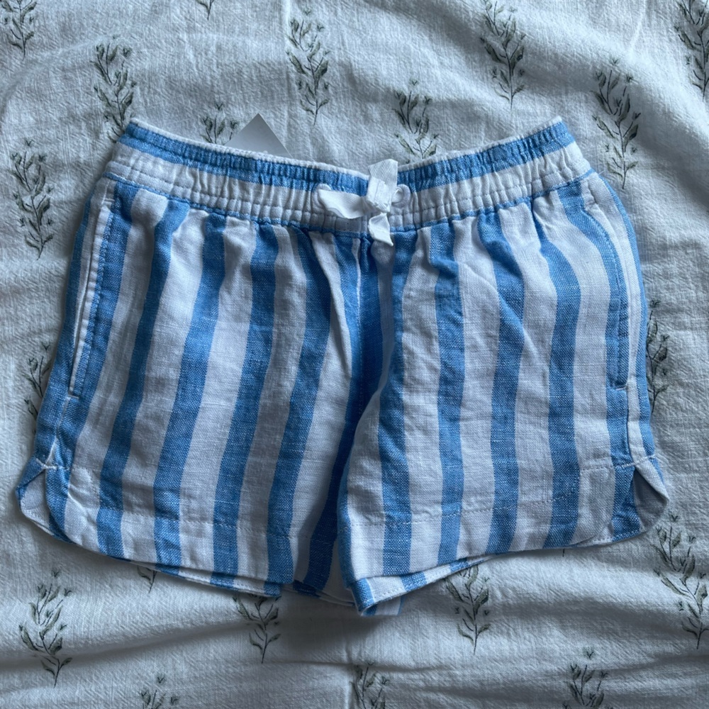 J crew girls size 8 striped shorts